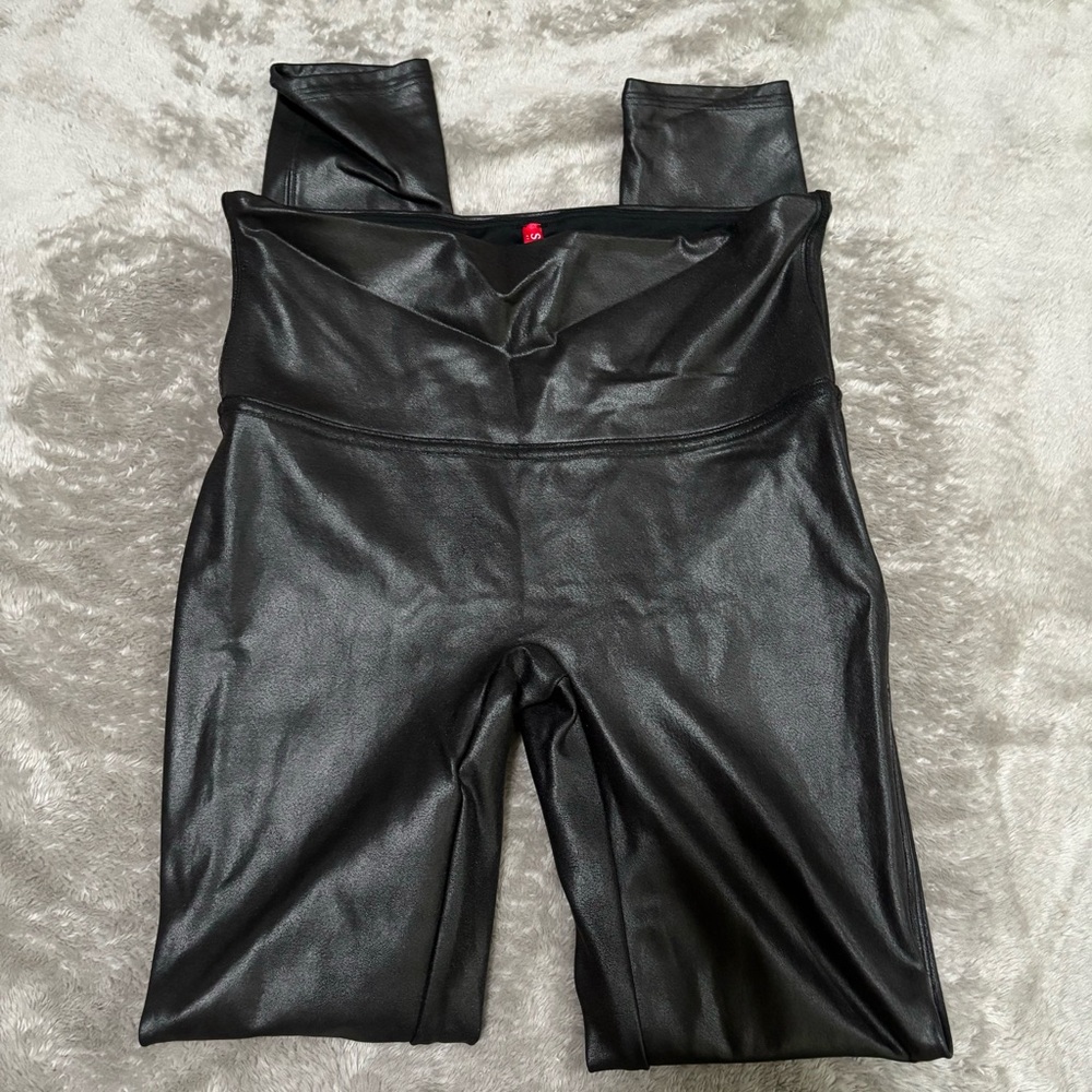 Spanx Faux Leather Leggings